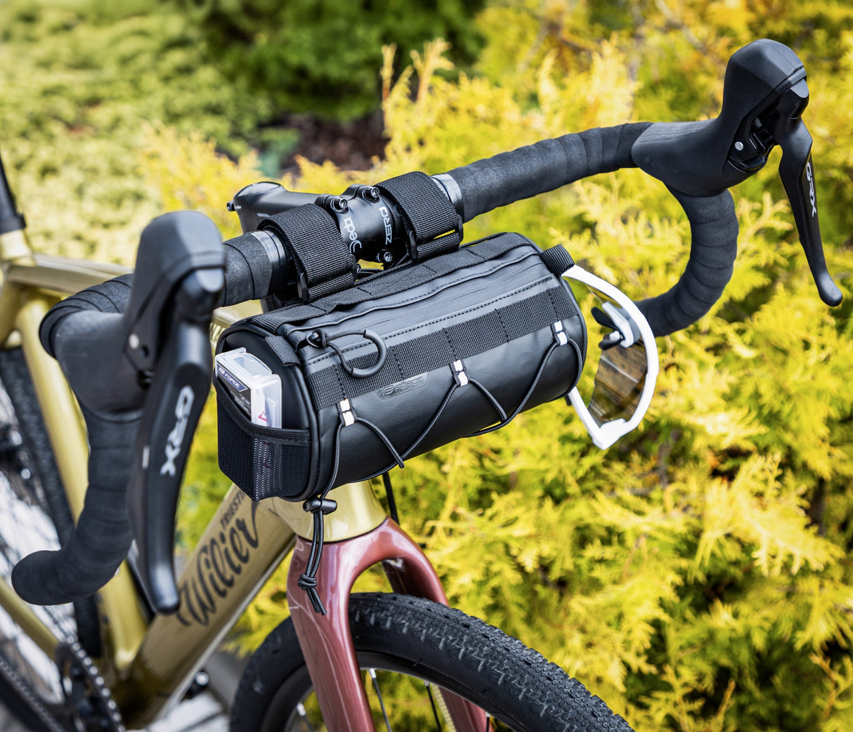 FORCE bag on handlebar burrito, black