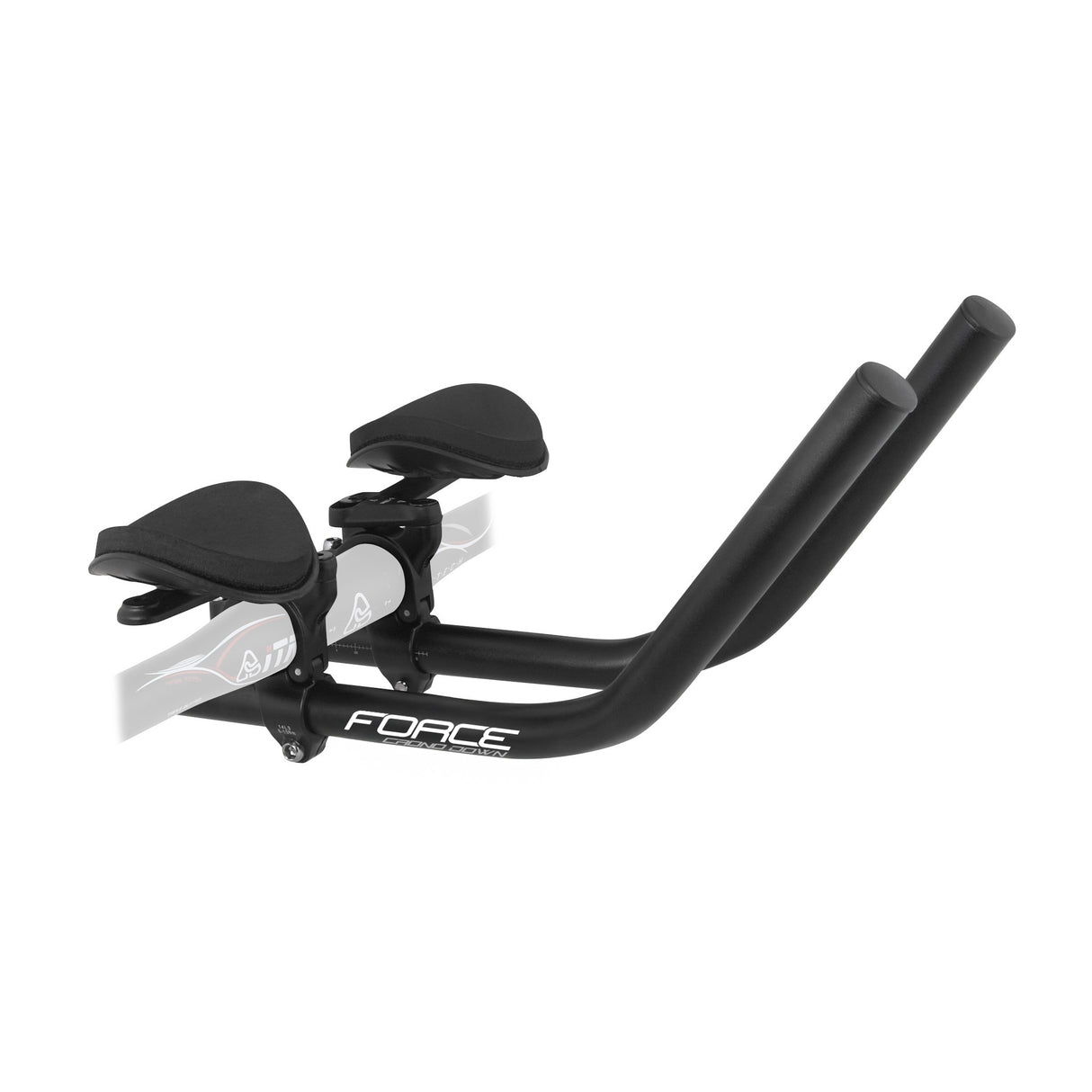 FORCE aerobars CRONO bottom mount Al, matt black