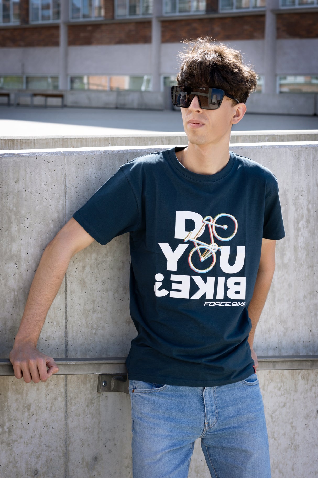 FORCE sunglasses SCOPE black matt-glossy,bl. lens