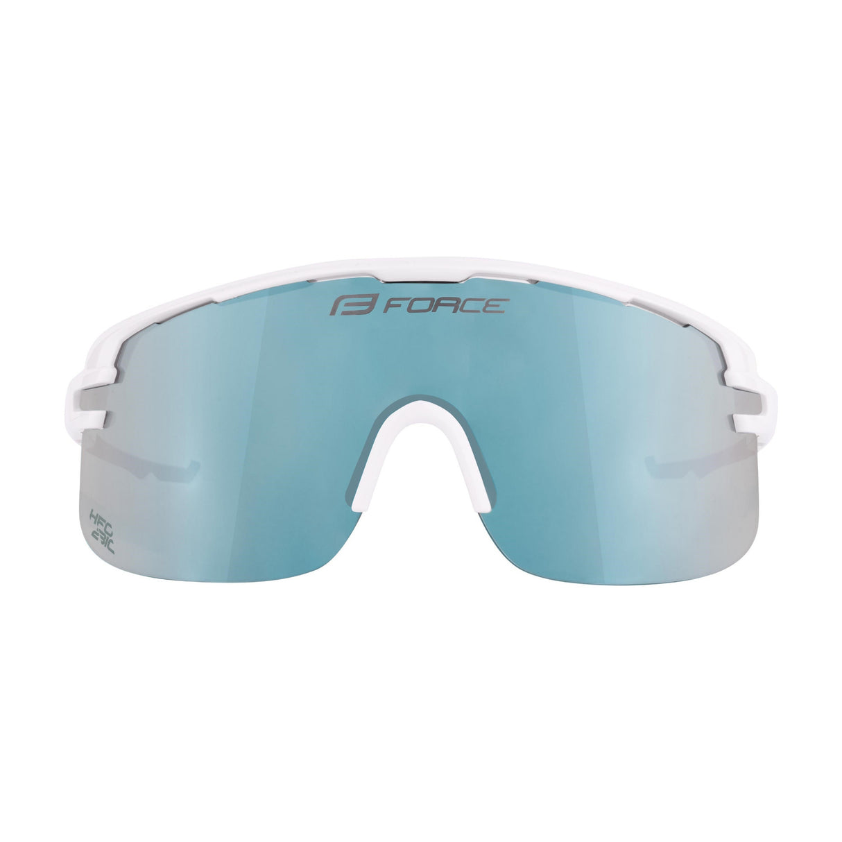 FORCE sunglasses EPIC,white, blue mirror lens