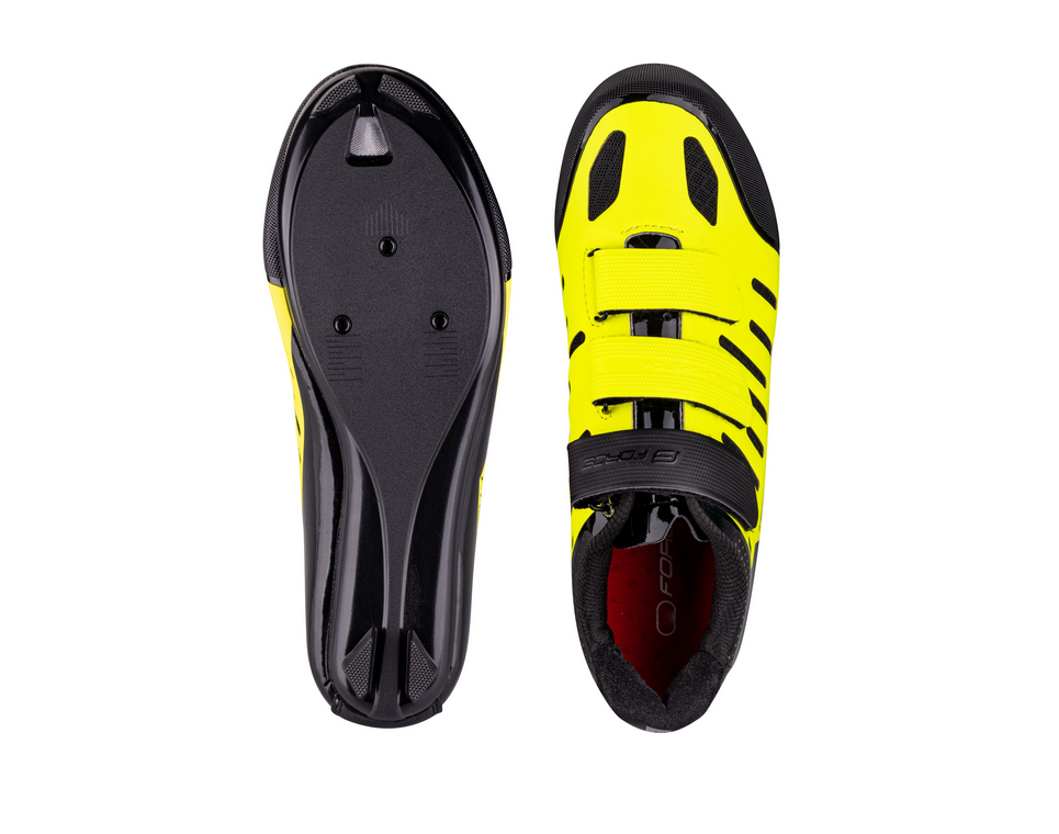 FORCE shoes ROAD LASH, fluo-black