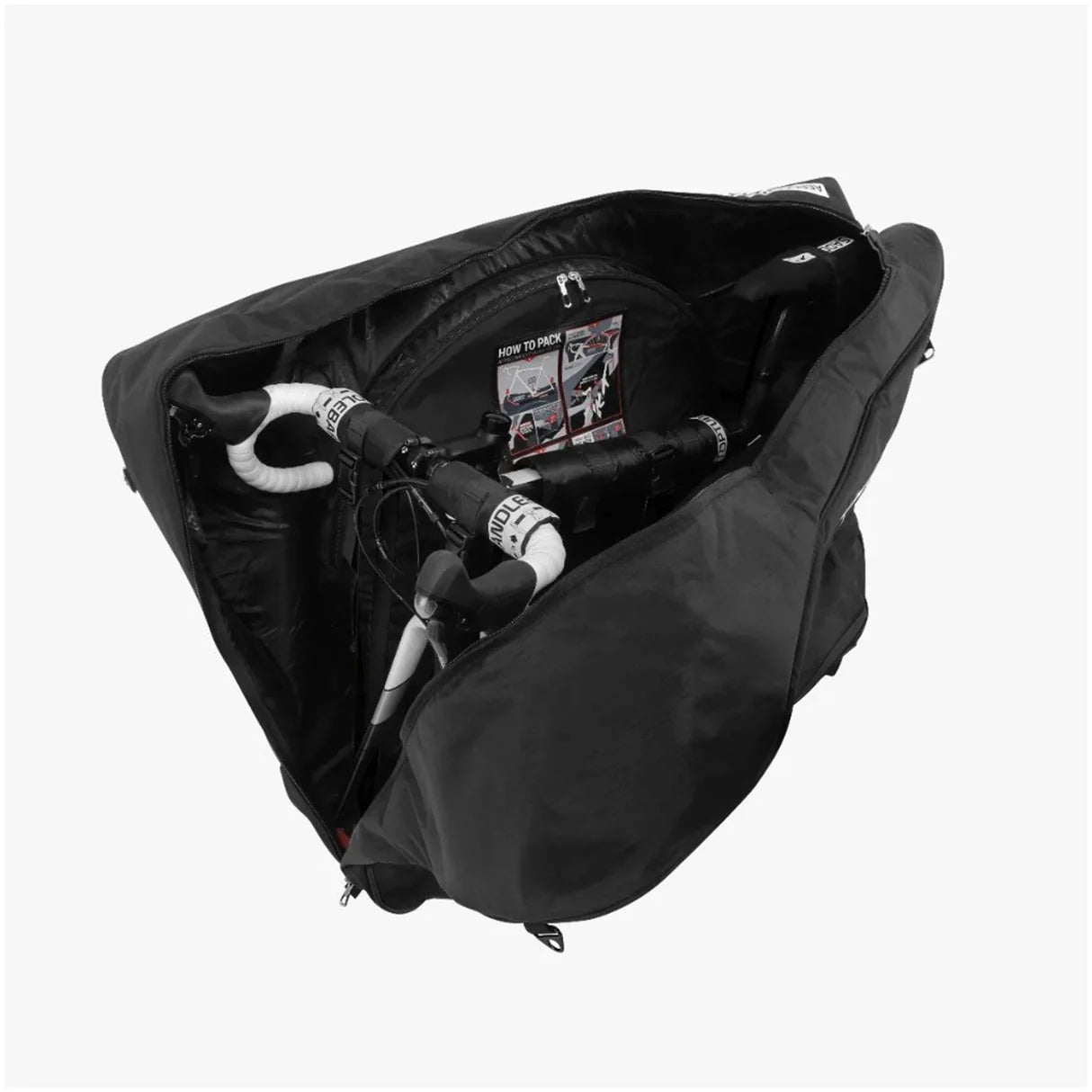 Scicon Aerocomfort 3.0 TSA Road Bike Travel Bag Black Road