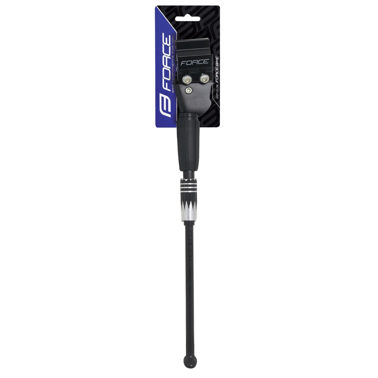 FORCE kickstand BAL 24-29" Al rear+reduction,black