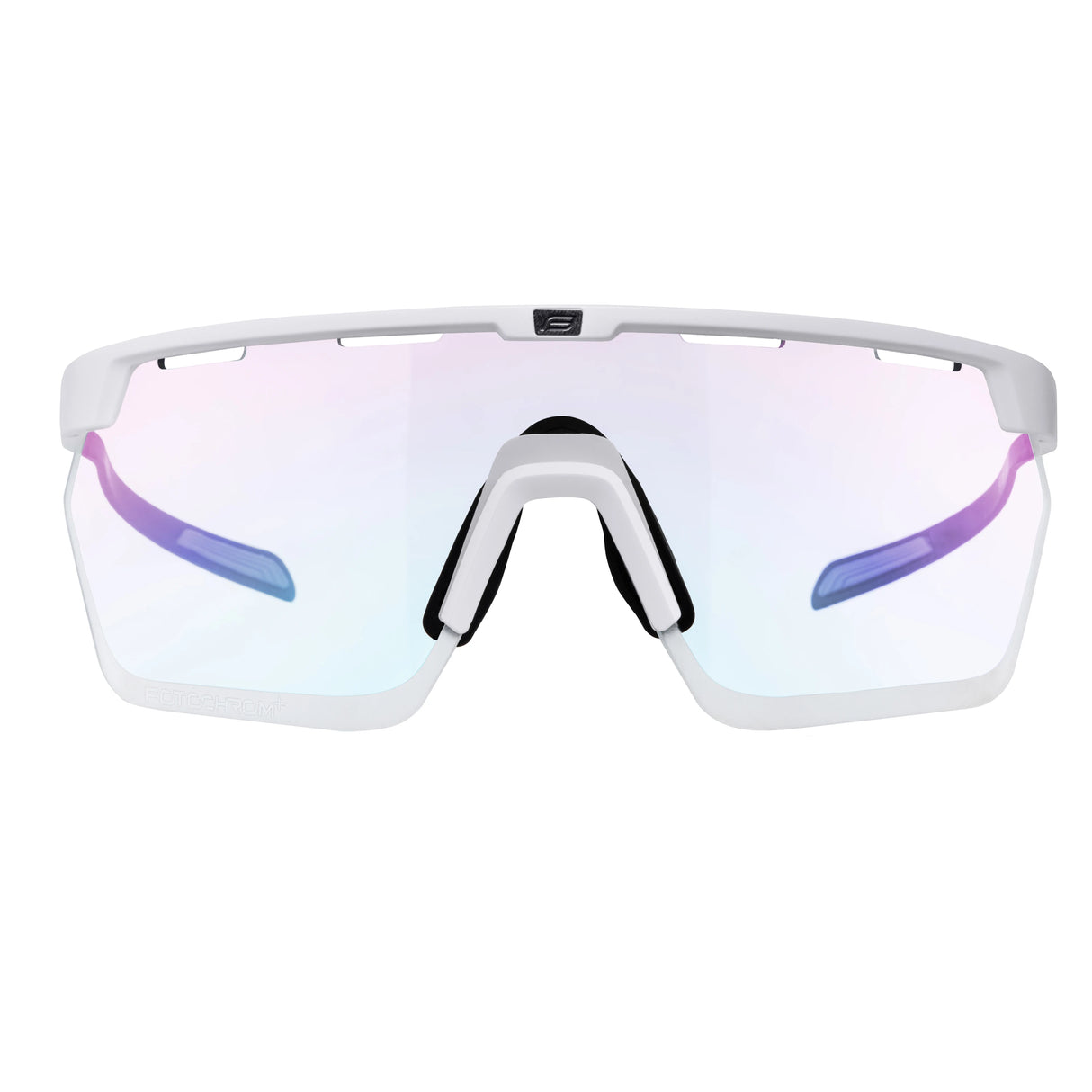 FORCE KAERO Carbon Cycling Sunglasses White Blue Photochromic