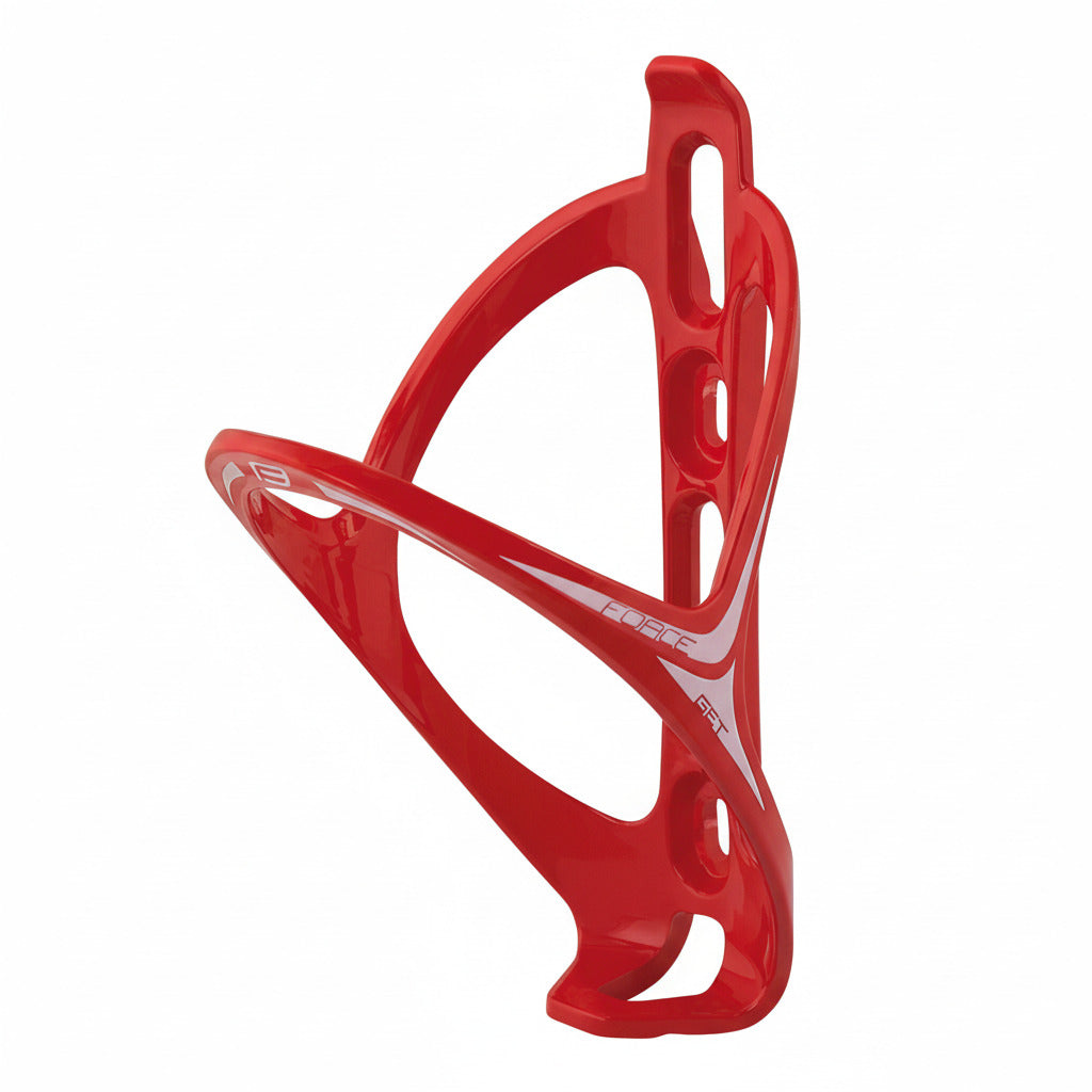 FORCE GET Bike Bottle Cage Plastic Glossy Red