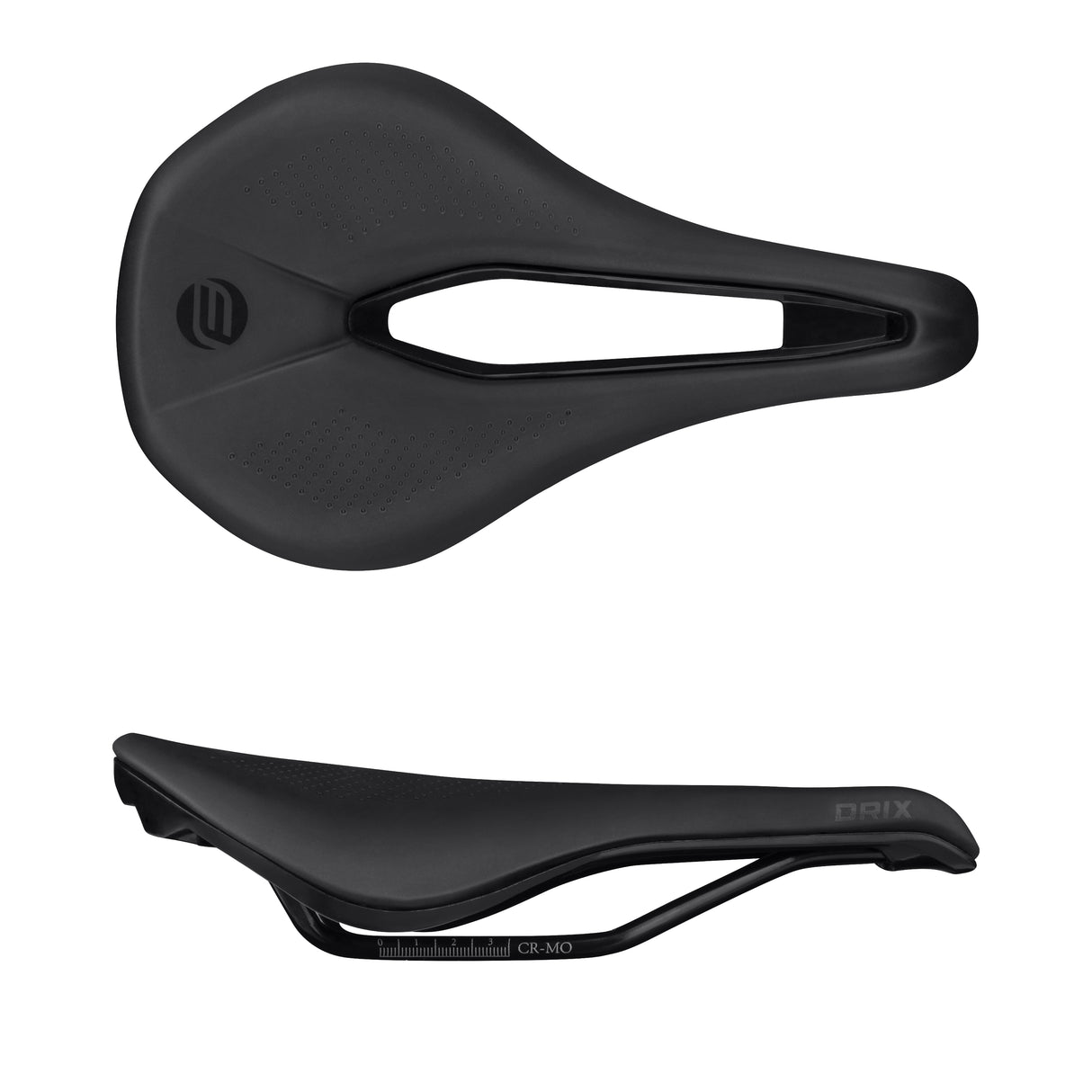 FORCE saddle DRIX HOLE sport, black