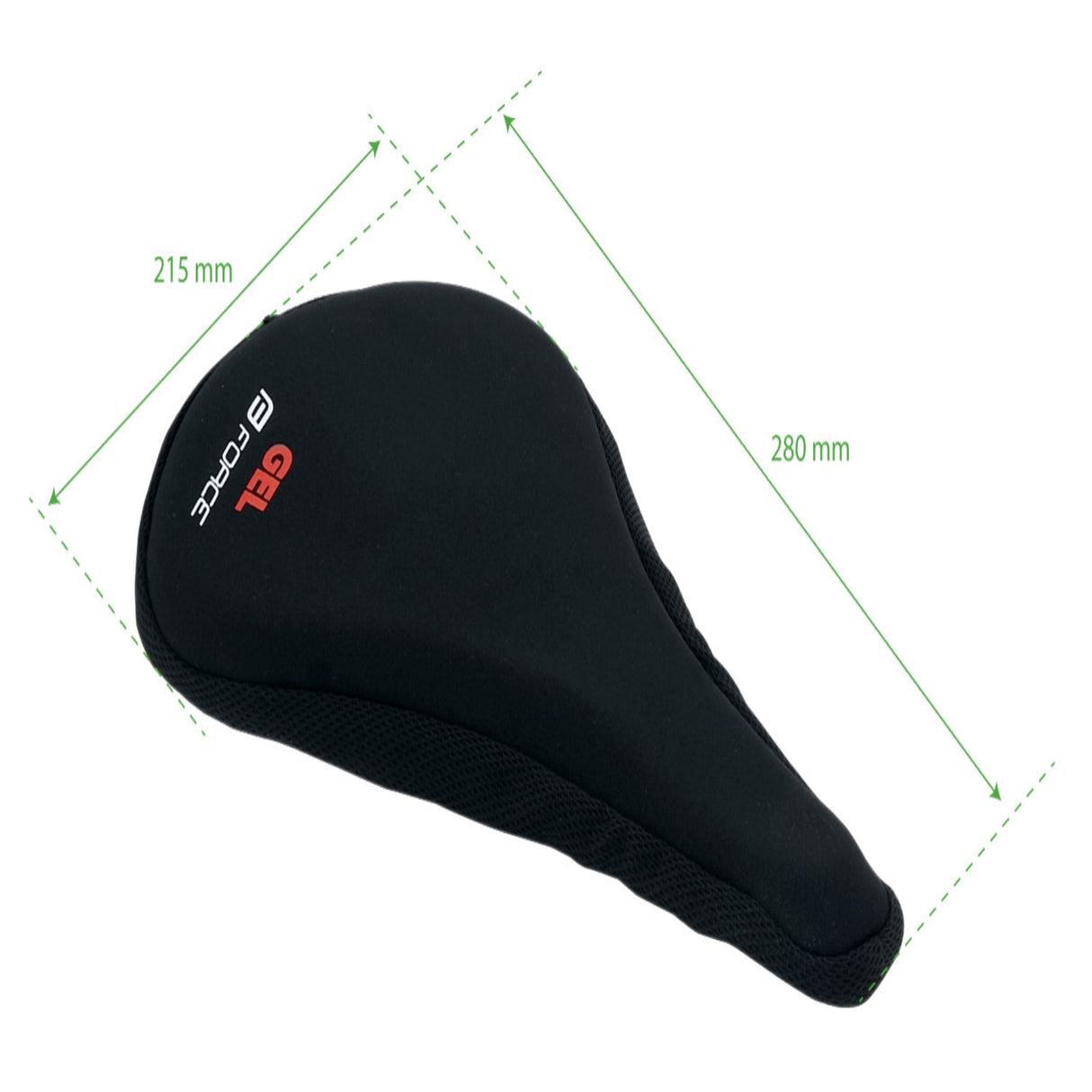 FORCE saddle cover GEL 280 x 200 mm not shaped