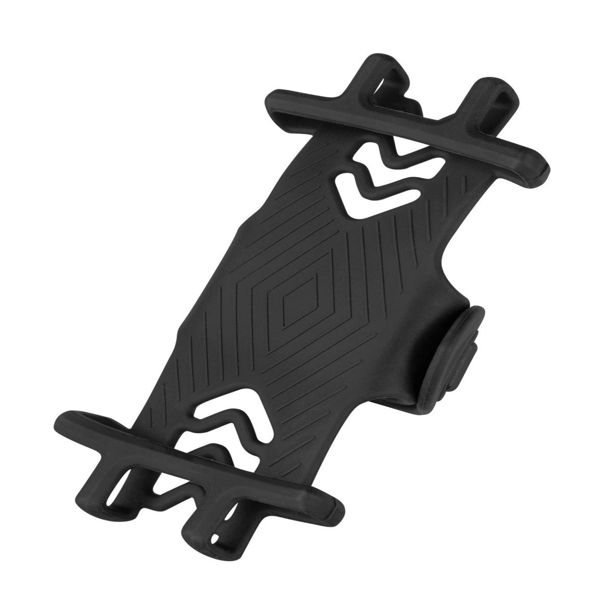 FORCE Bike Phone Holder Stem Mount Silicone Black