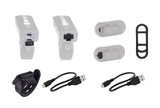 FORCE light set GLARE USB front+rear