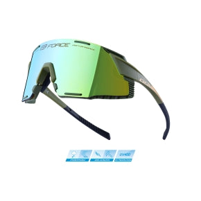 FORCE sunglasses GRIP, army-gold, gold revo lens