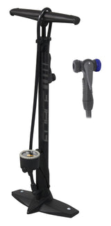 FORCE floor pump HOBBY Al 11 bar, black