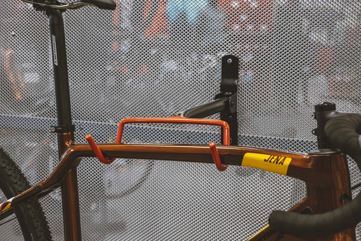 FORCE bike hanger WALLIE wall mounted foldable,blk