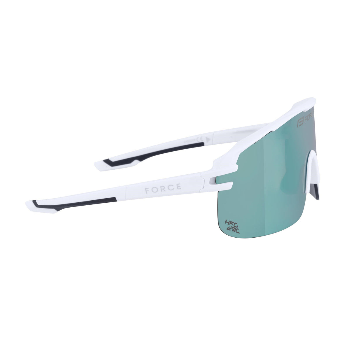 FORCE sunglasses EPIC,white, blue mirror lens