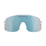 FORCE sunglasses EPIC,white, blue mirror lens