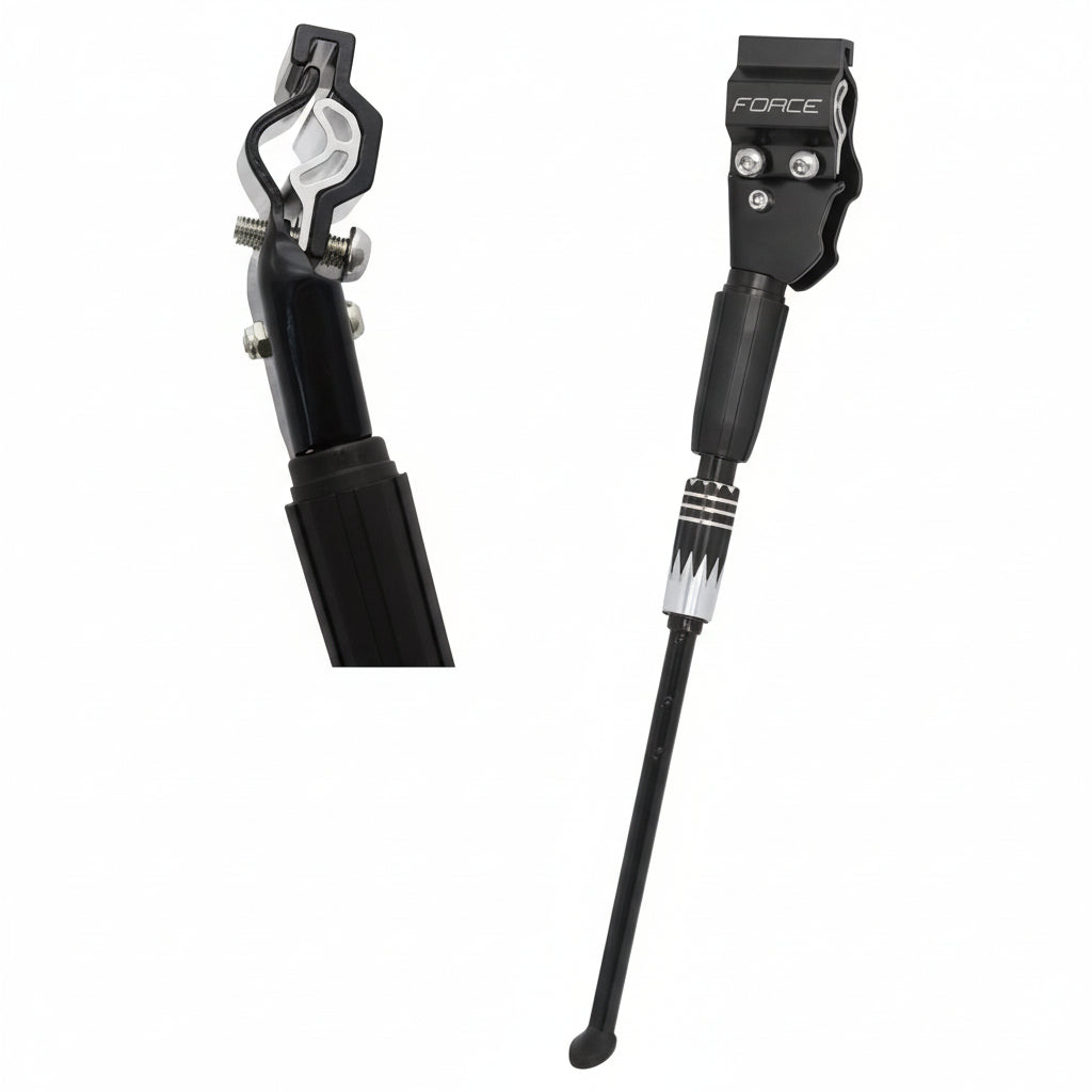FORCE kickstand BAL 24-29" Al rear+reduction,black