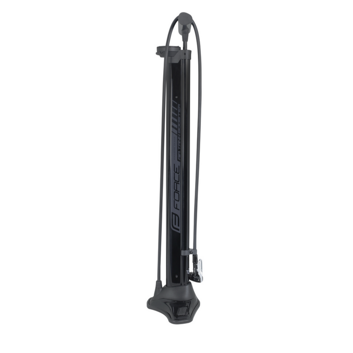 FORCE AIR TANK BOOSTER Floor Pump 18 Bar Black