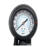 FORCE floor pump WORKSHOP Al 16,5 bar, black