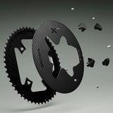 MICHE Chainring  X2 RD R81, 54t, Al+carbon, SH 12sp