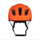 FORCE Kids Helmet  ZEBU with light, Orange XS-S