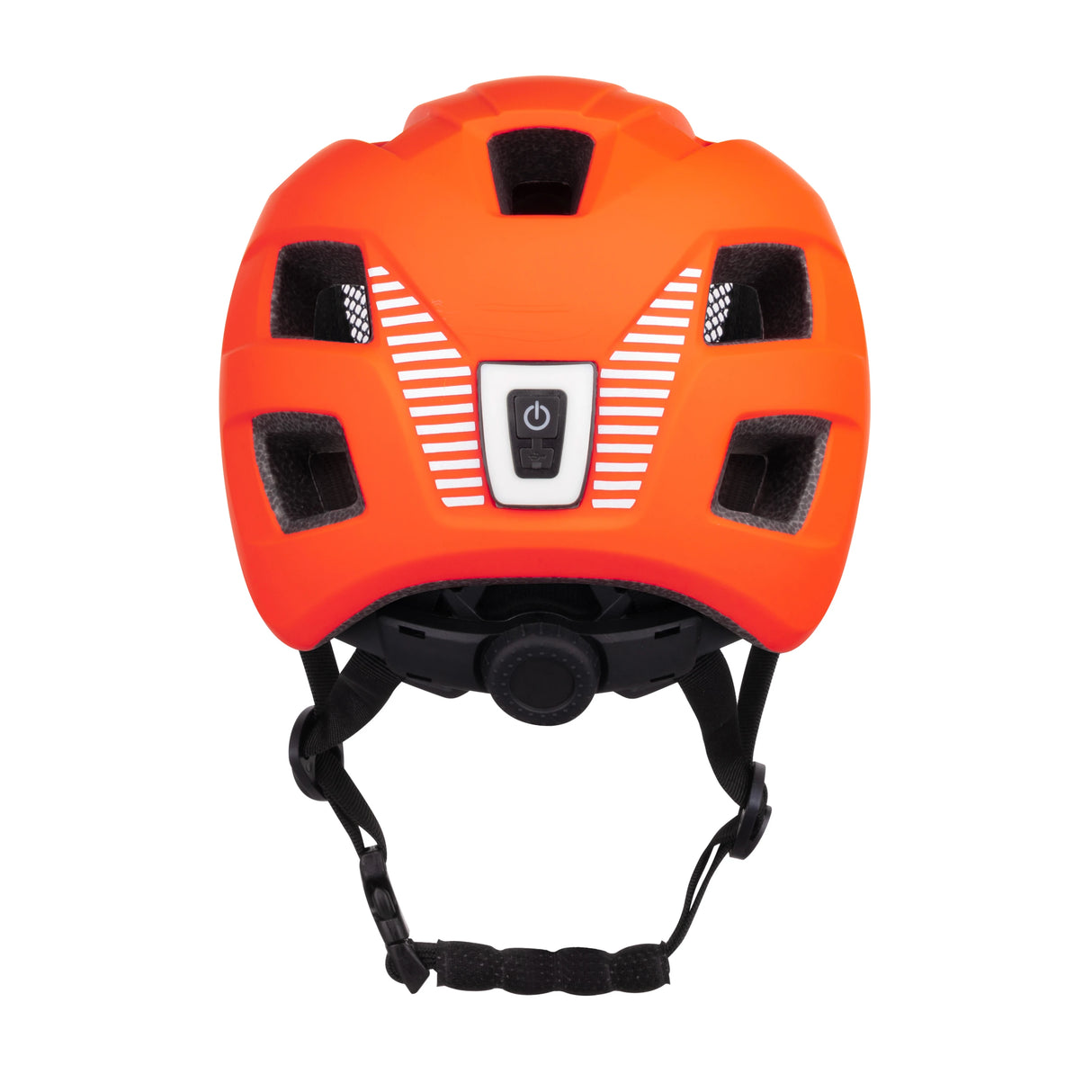 FORCE Kids Helmet  ZEBU with light, Orange XS-S