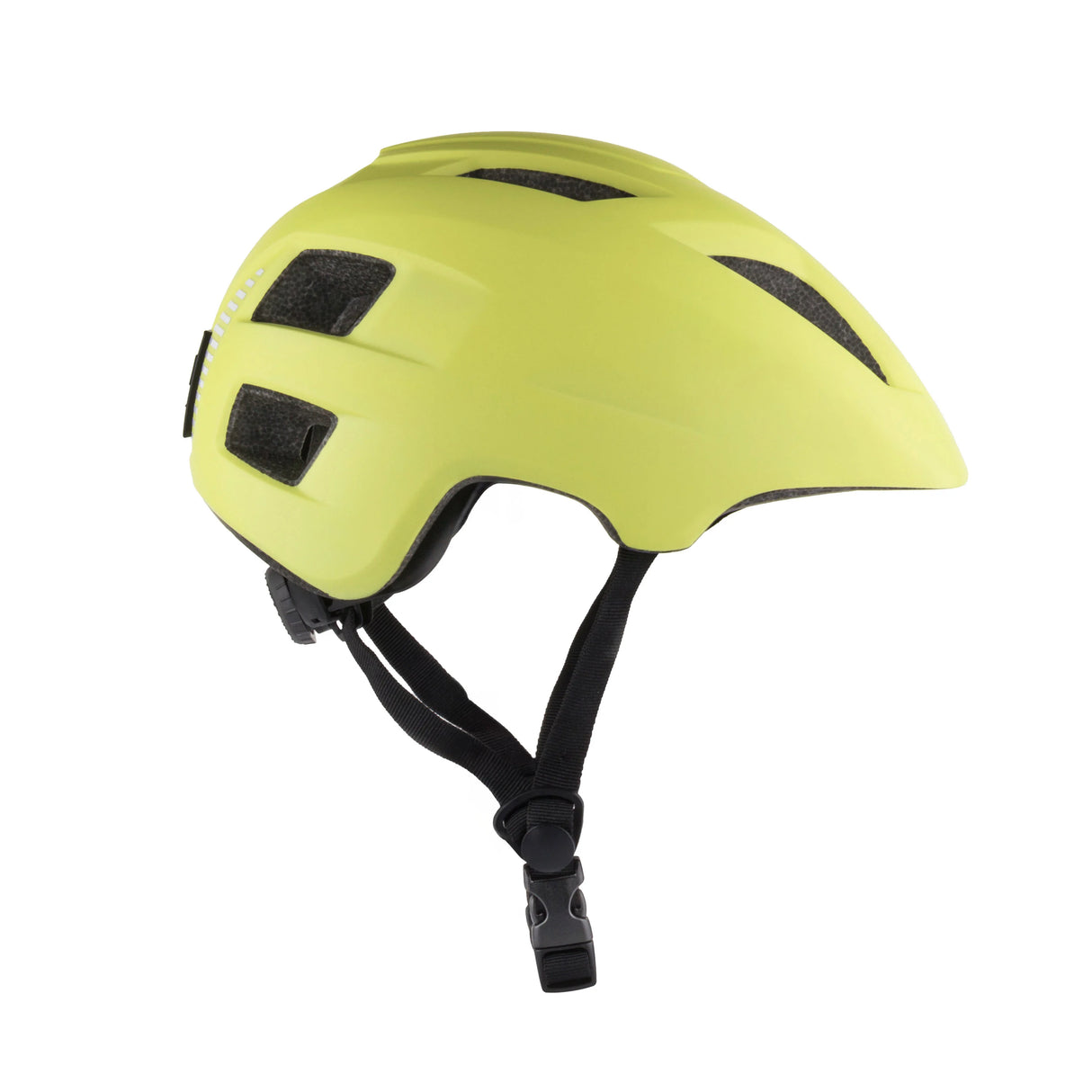 FORCE Kids Helmet  ZEBU with light, lime XS-S