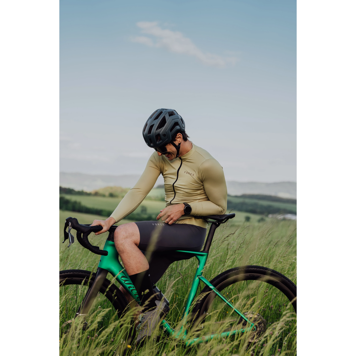 FORCE PLAIN Jersey Long Sleeve
