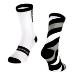 FORCE SLANTED SOCKS, Black-White