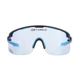 FORCE EPIC Cycling Sunglasses Black Blue Photochromic