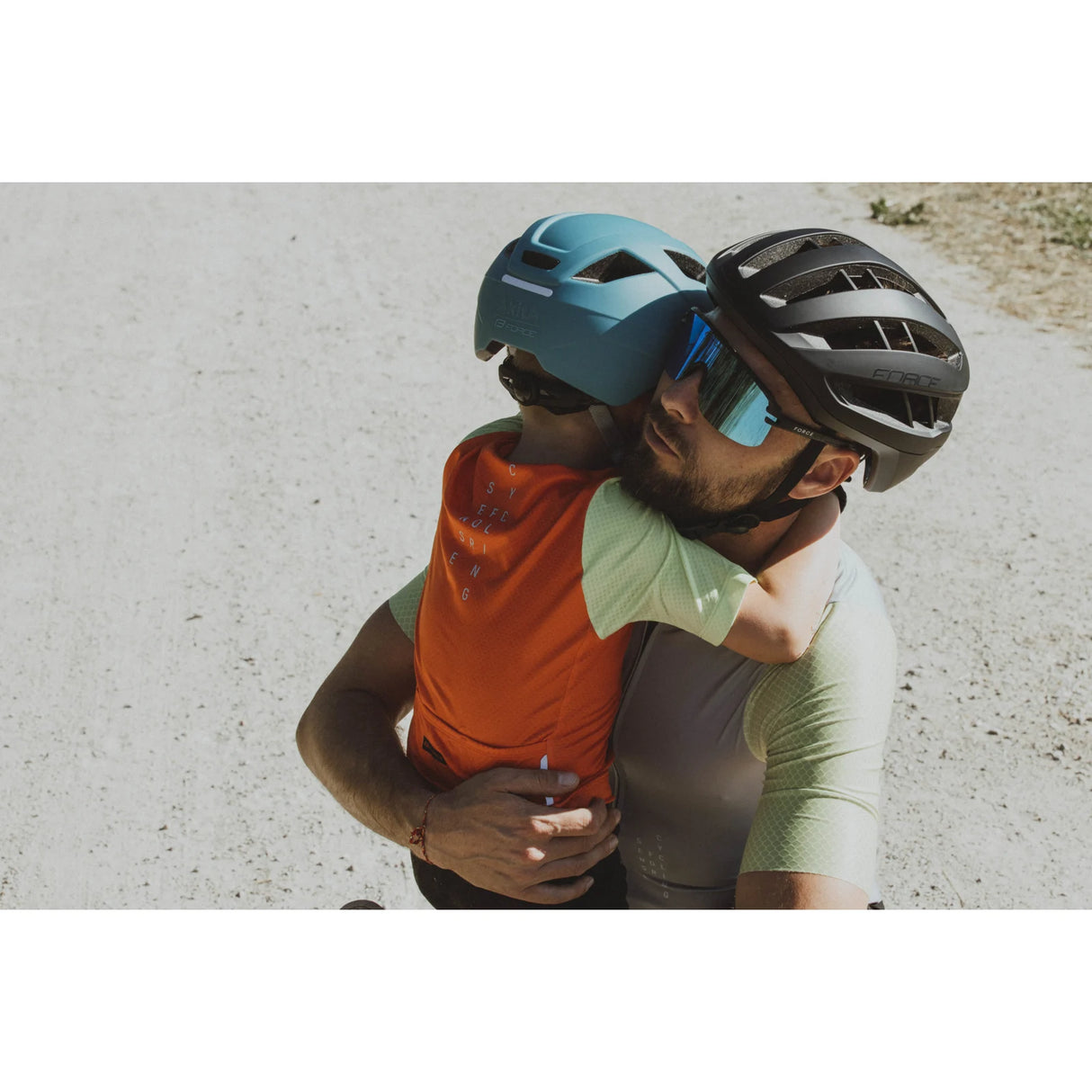 FORCE EPIC Cycling Sunglasses Black Blue Photochromic
