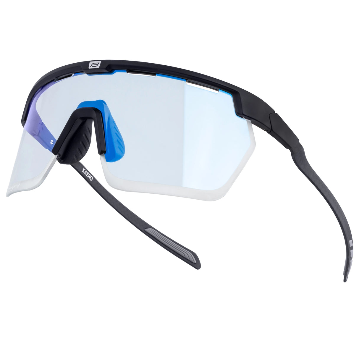 FORCE KAERO Carbon Cycling Sunglasses Black Blue Photochromic